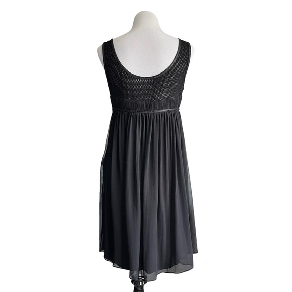 Cynthia Steffe Silk Black Sleeveless Dress Women’s Large - Picture 2 of 8